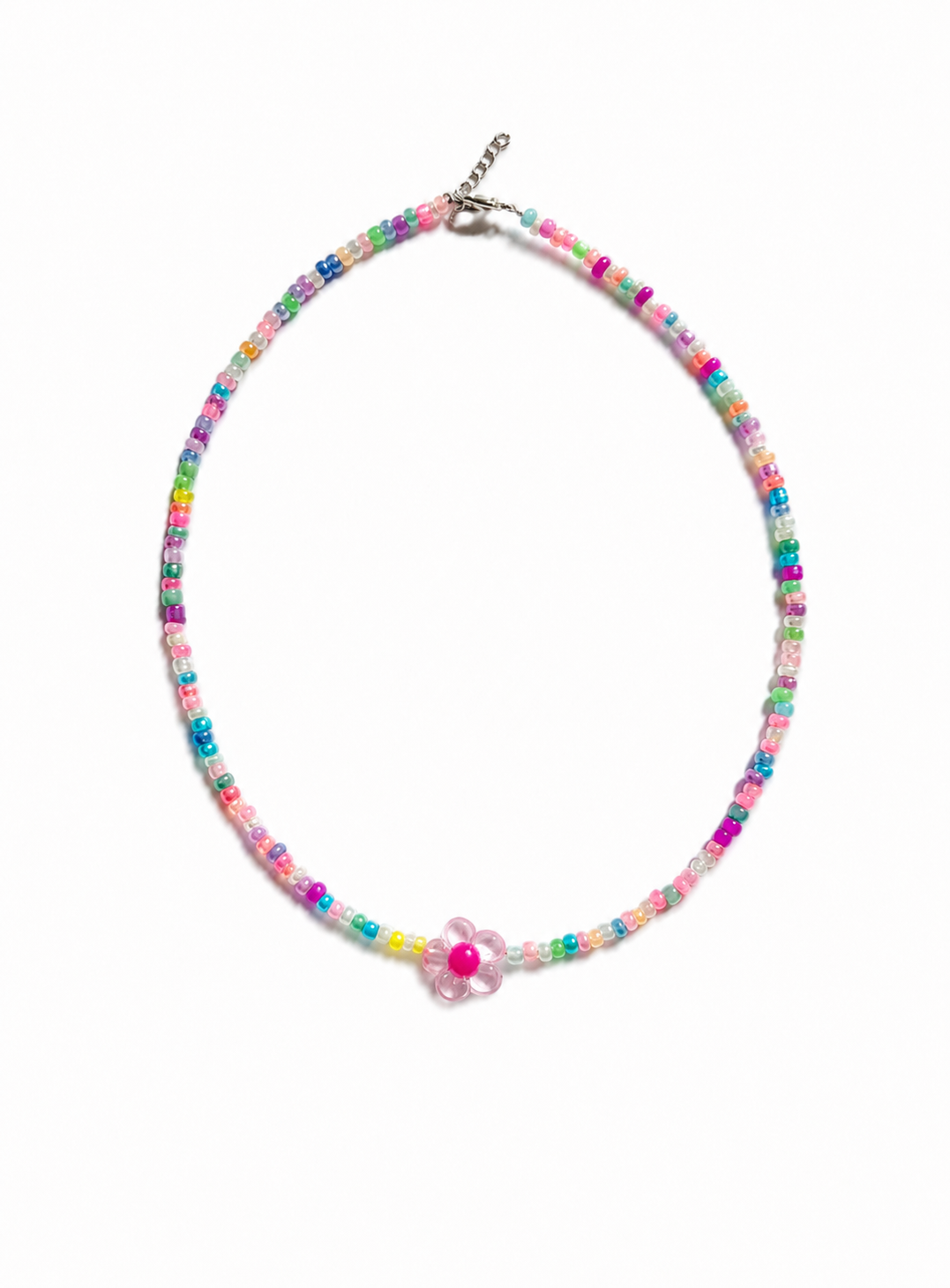 Colier cu miyuki colorate Festival Bloom