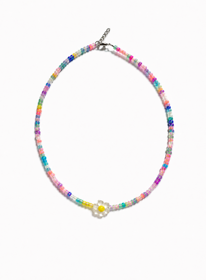 Colier cu miyuki colorate Festival Bloom