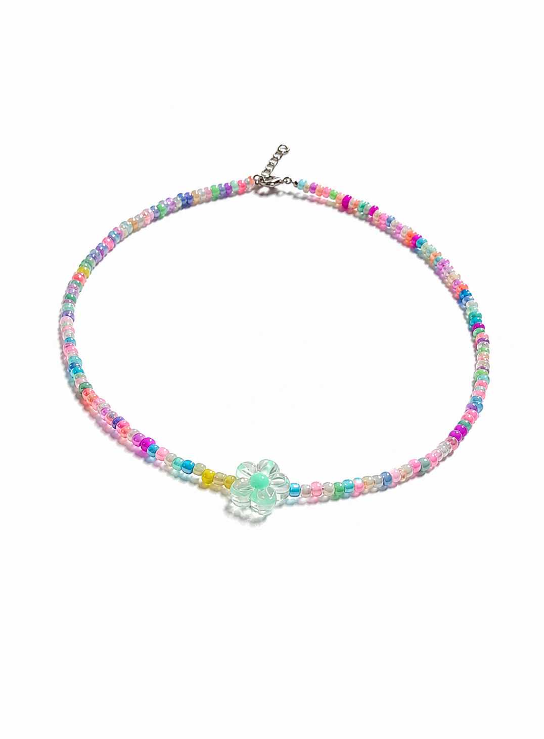 Colier cu miyuki colorate Festival Bloom