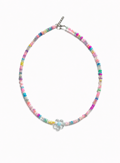 Colier cu miyuki colorate Festival Bloom