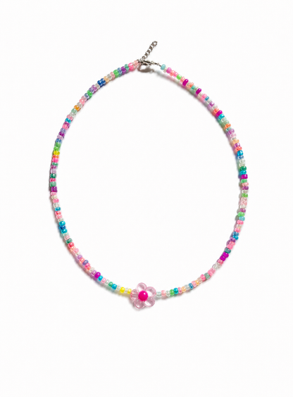Colier cu miyuki colorate Festival Bloom